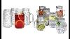 12-pack Ball Mason Jars Glass Mugs Drinking Jar Glasses Handle Cup Mug Set 24 Oz Glass Jar Handle